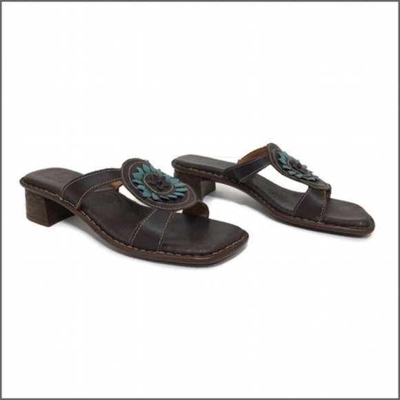 tsonga Brown Leather Sandals - Picture 3 of 4